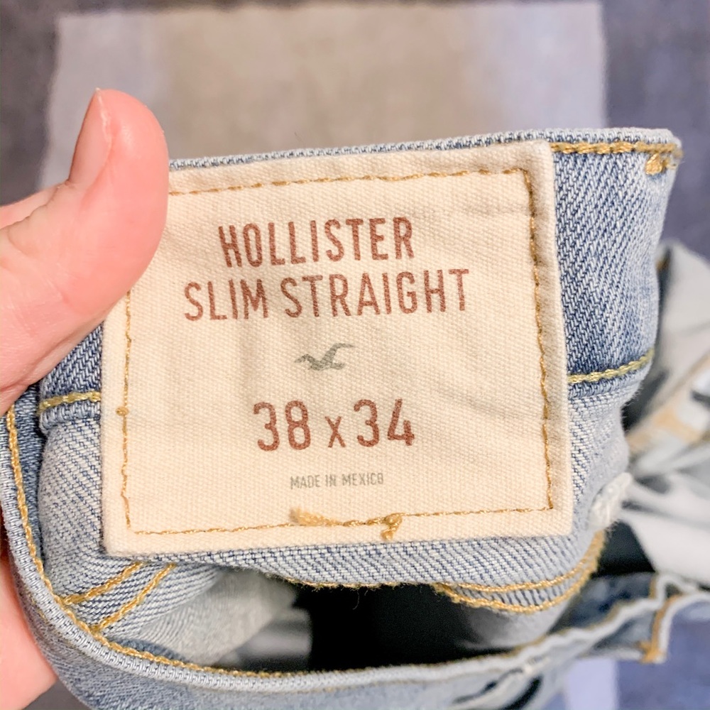 Hollister light wash jeans